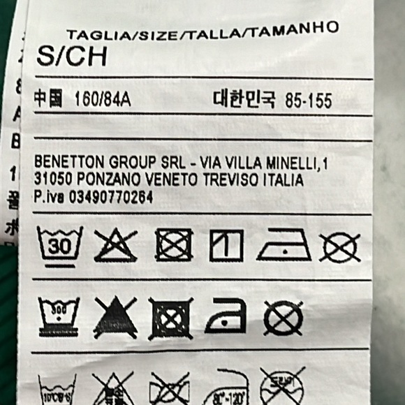 United Colors of Benetton X Disney Mickey Mouse Cotton Fleece Hoodie size S - Picture 11 of 13